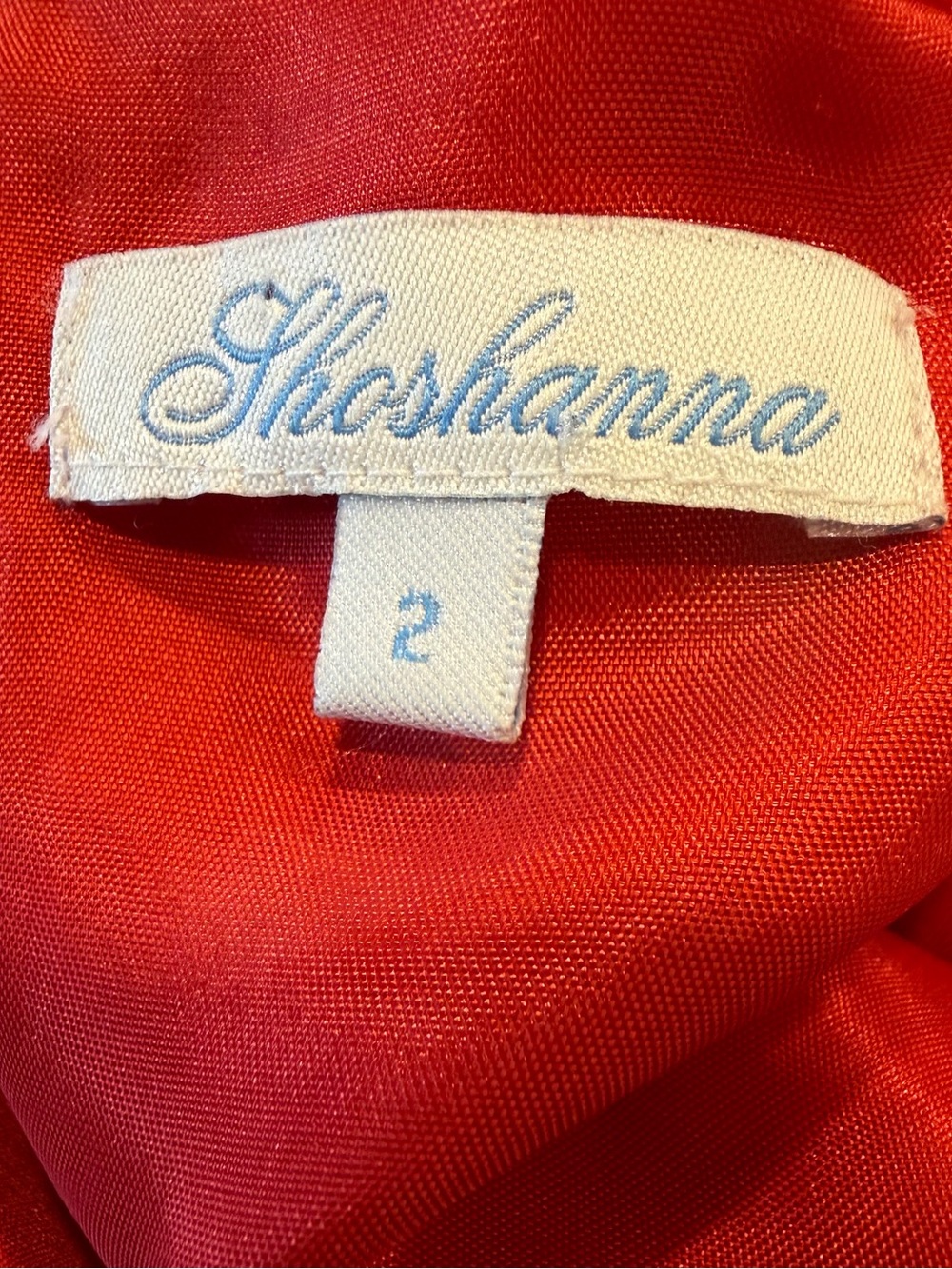 Shoshanna Red Silk Embellished Shift Dress - Women's - Picture 7 of 8